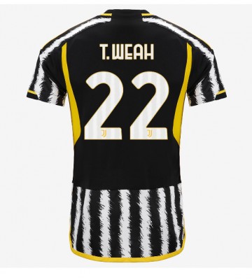 Juventus Timothy Weah #22 Hjemmebanetrøje 2023-24 Kort ærmer